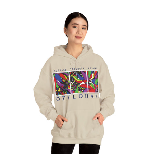 Courage Strength Healing Hoodie