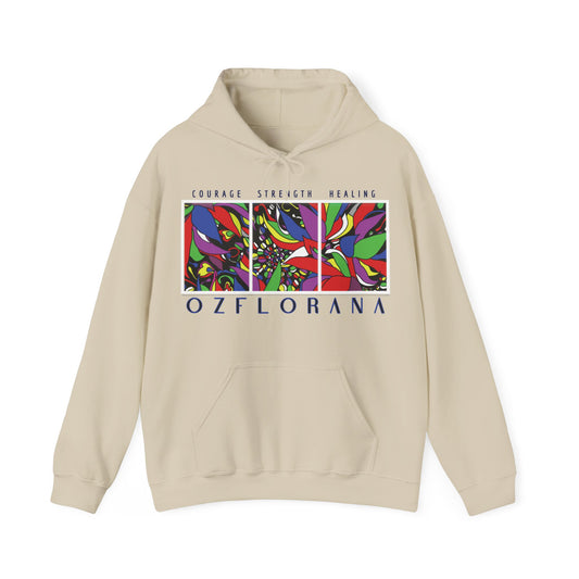 Courage Strength Healing Hoodie